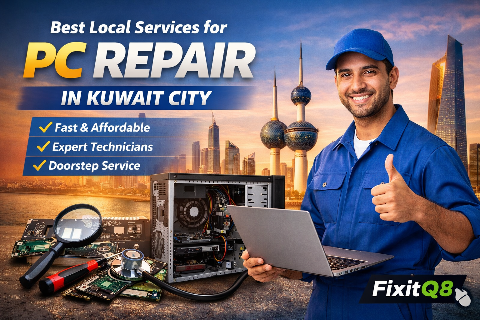Best Local Services for PC Repair in Kuwait City