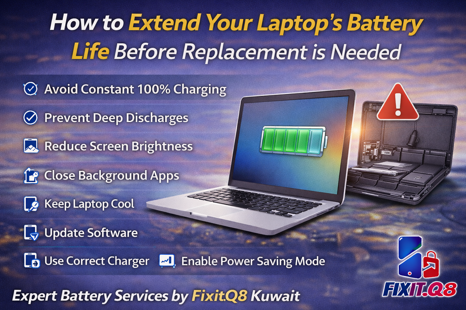 How to Extend Your Laptop’s Battery Life Before Replacement is Needed